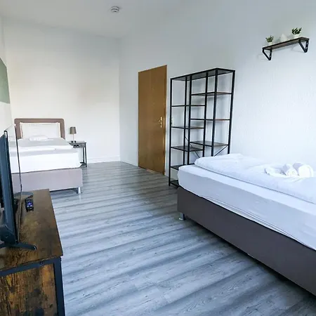 Sali-Homes Boarding Haus Monteur-Wohnungen Balkon Vollkueche Autobahnaehe Markranstädt Zimmer foto