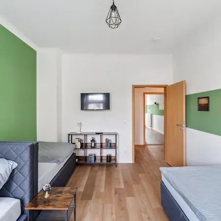 Sali-Homes Boarding Haus Monteur-Wohnungen Balkon Vollkueche Autobahnaehe Markranstädt Zimmer foto