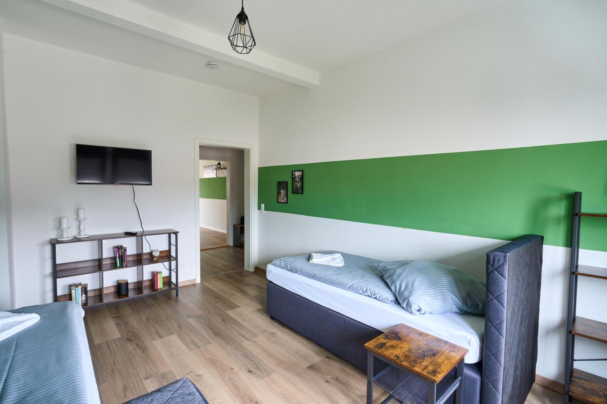 Apartment Sali-homes Boarding Haus Monteur-wohnungen Balkon Vollkueche Autobahnaehe Markranstädt