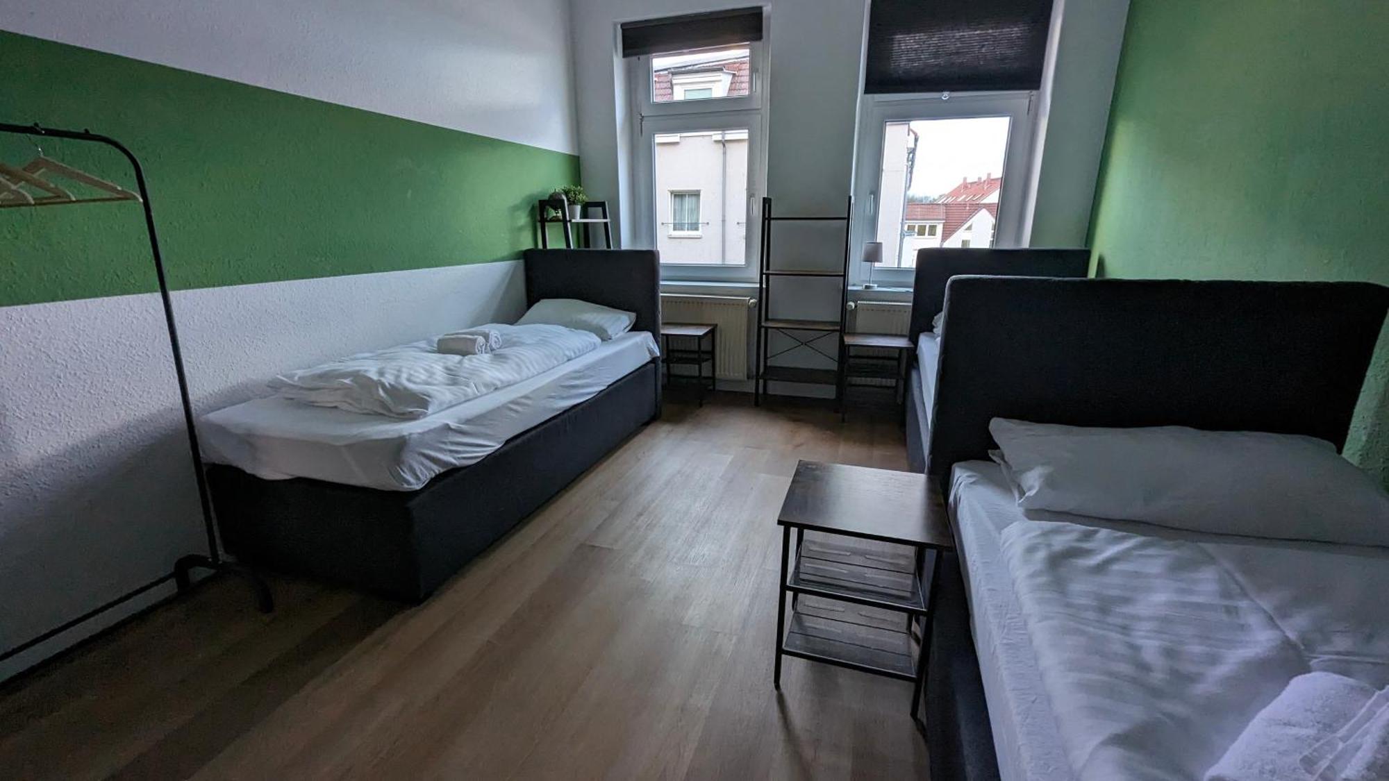 Sali-homes Boarding Haus Monteur-wohnungen Balkon Vollkueche Autobahnaehe Markranstädt