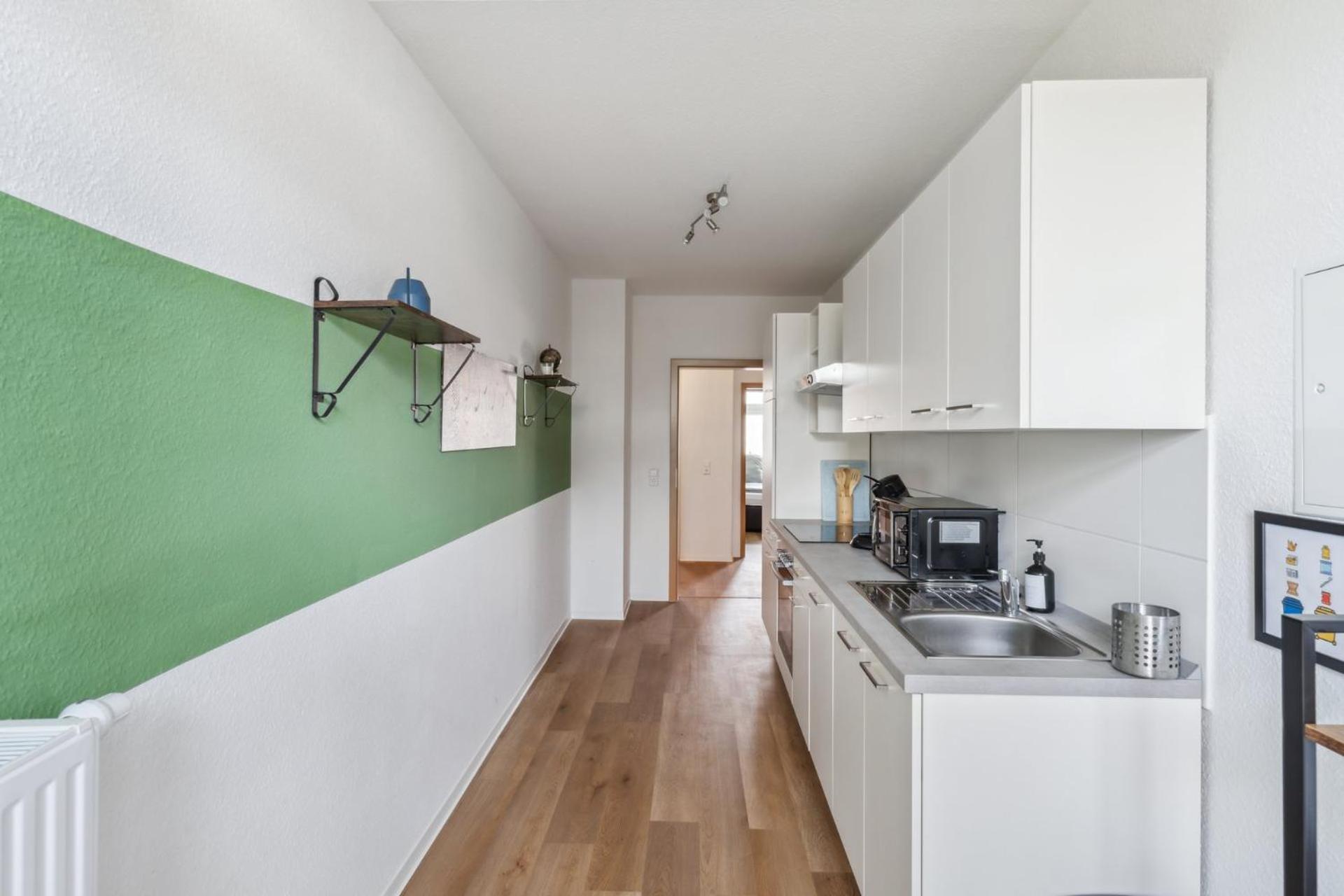 Apartment Sali-homes Boarding Haus Monteur-wohnungen Balkon Vollkueche Autobahnaehe