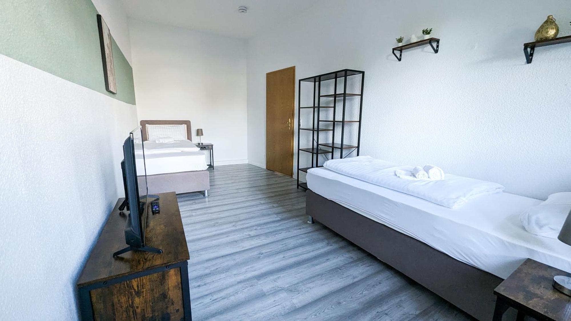 Sali-homes Boarding Haus Monteur-wohnungen Balkon Vollkueche Autobahnaehe Markranstädt