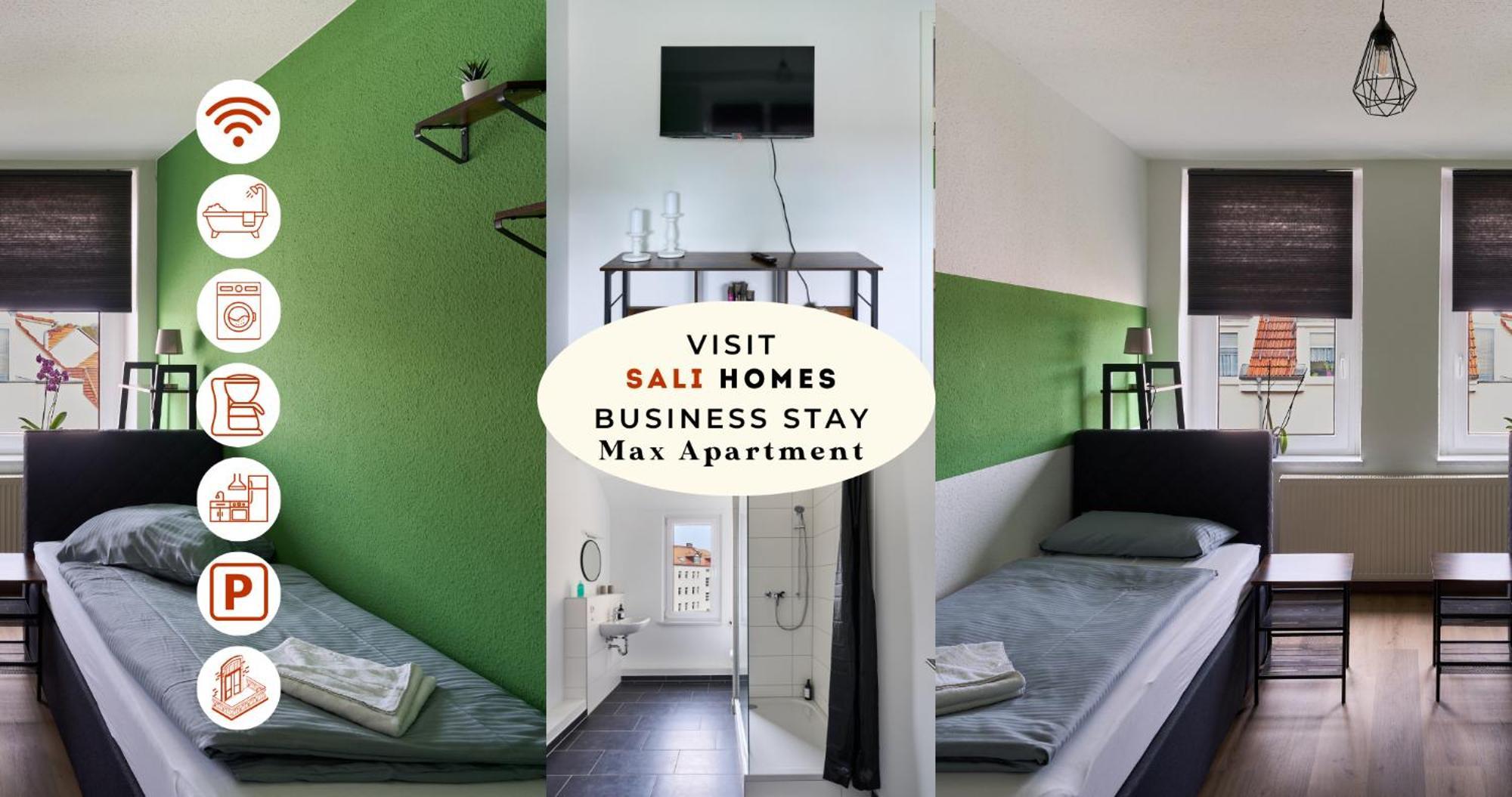 Sali-homes Boarding Haus Monteur-wohnungen Balkon Vollkueche Autobahnaehe Apartment Markranstädt